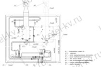 Подключение котла с газовой горелкой схема